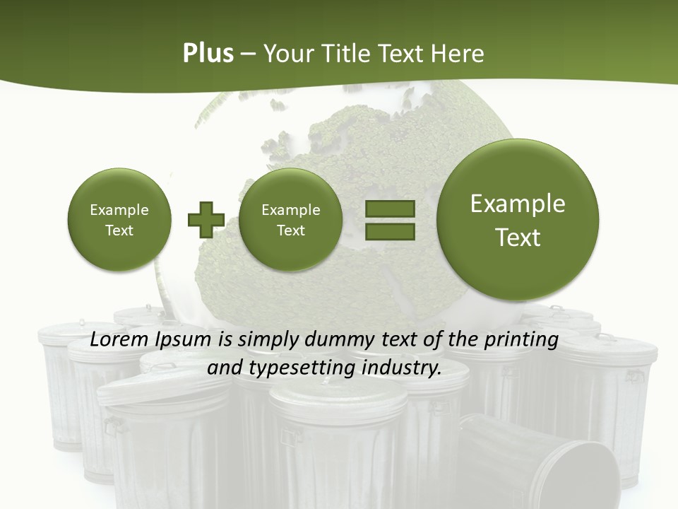 Trash Disaster Issue PowerPoint Template
