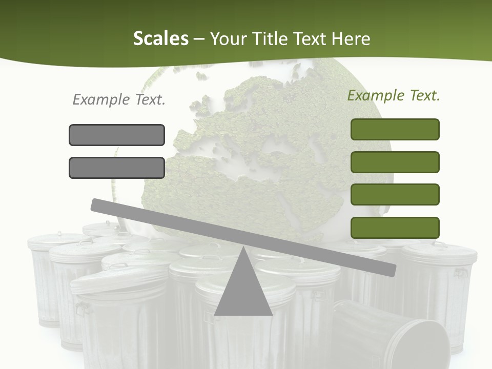 Trash Disaster Issue PowerPoint Template