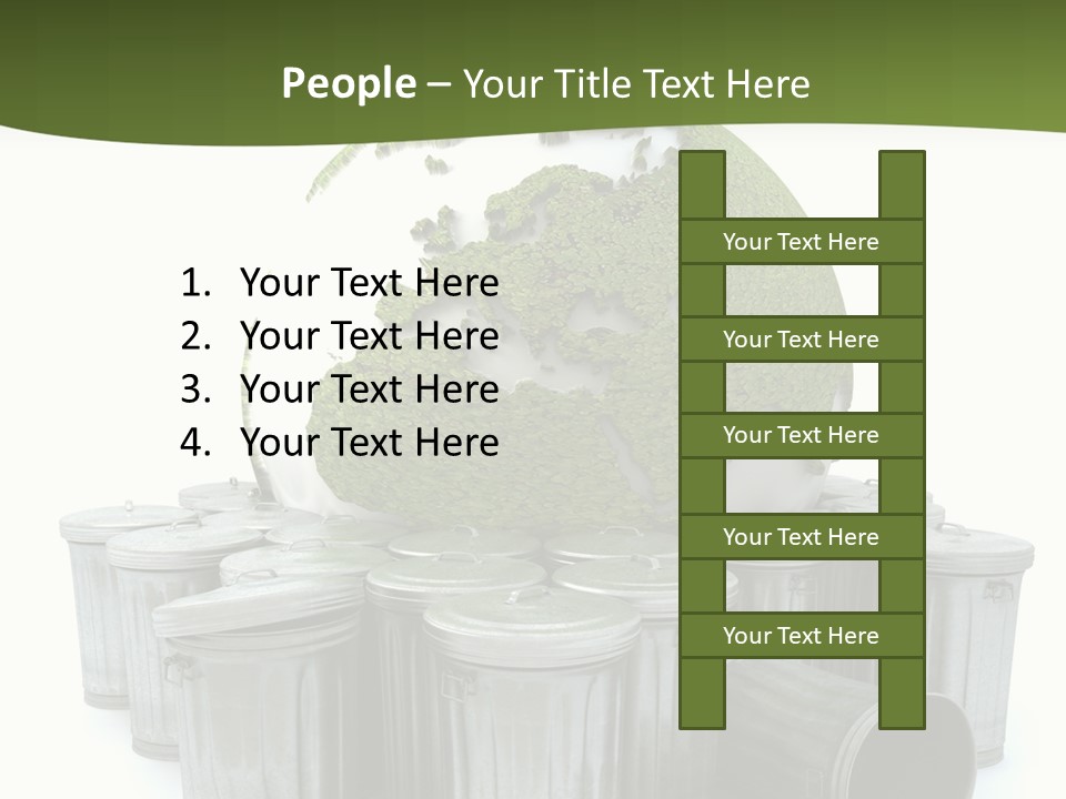 Trash Disaster Issue PowerPoint Template