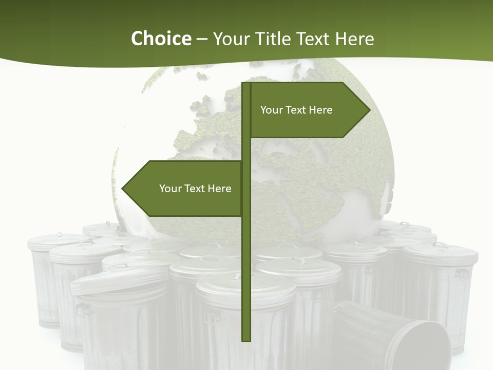 Trash Disaster Issue PowerPoint Template