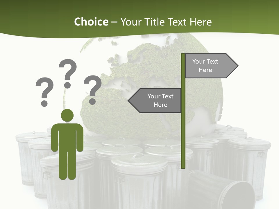 Trash Disaster Issue PowerPoint Template
