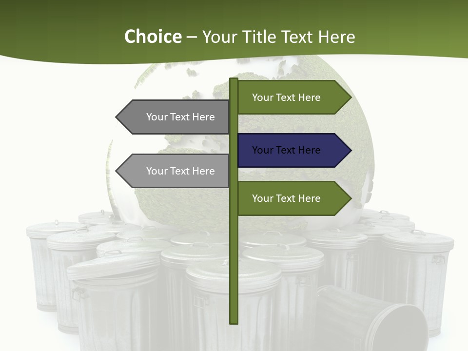 Trash Disaster Issue PowerPoint Template