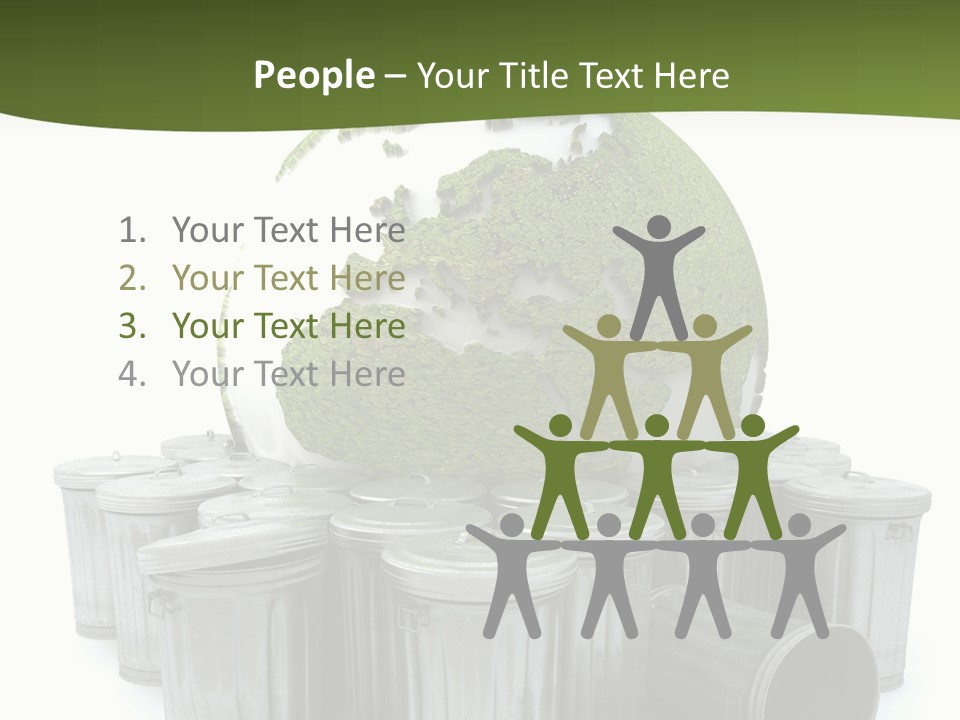 Trash Disaster Issue PowerPoint Template