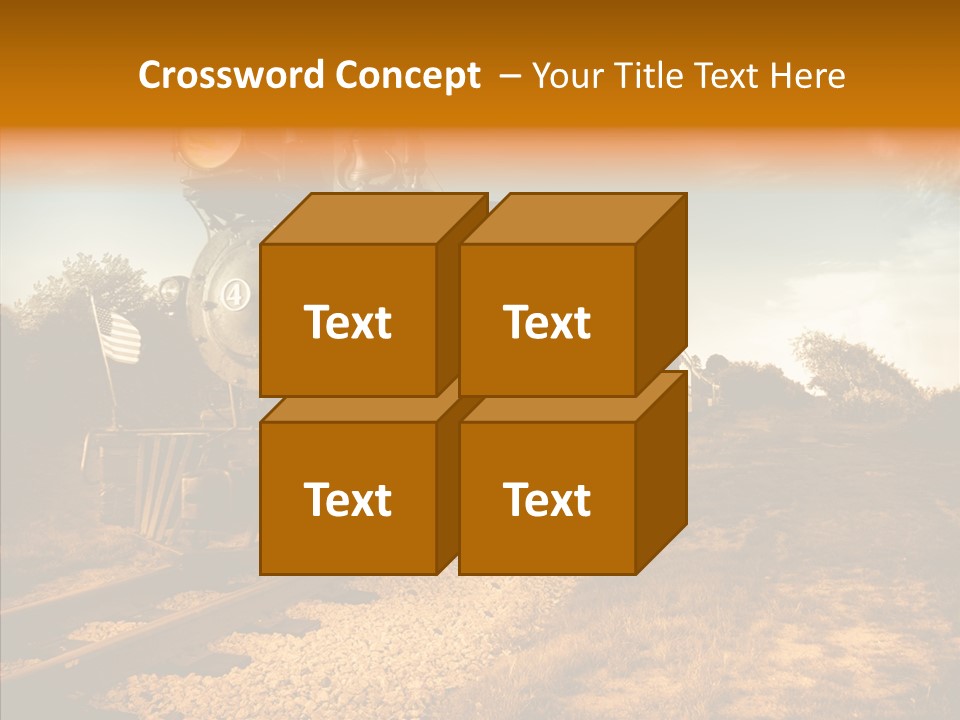 Motion Glory Landscape PowerPoint Template