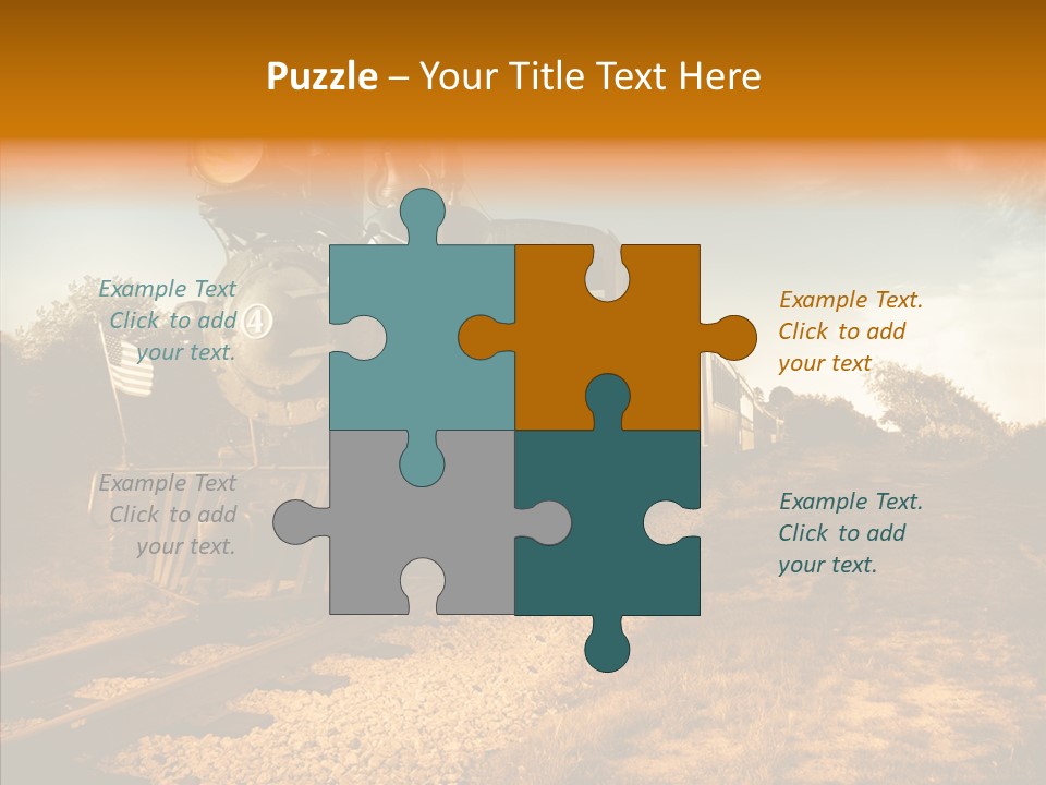 Motion Glory Landscape PowerPoint Template