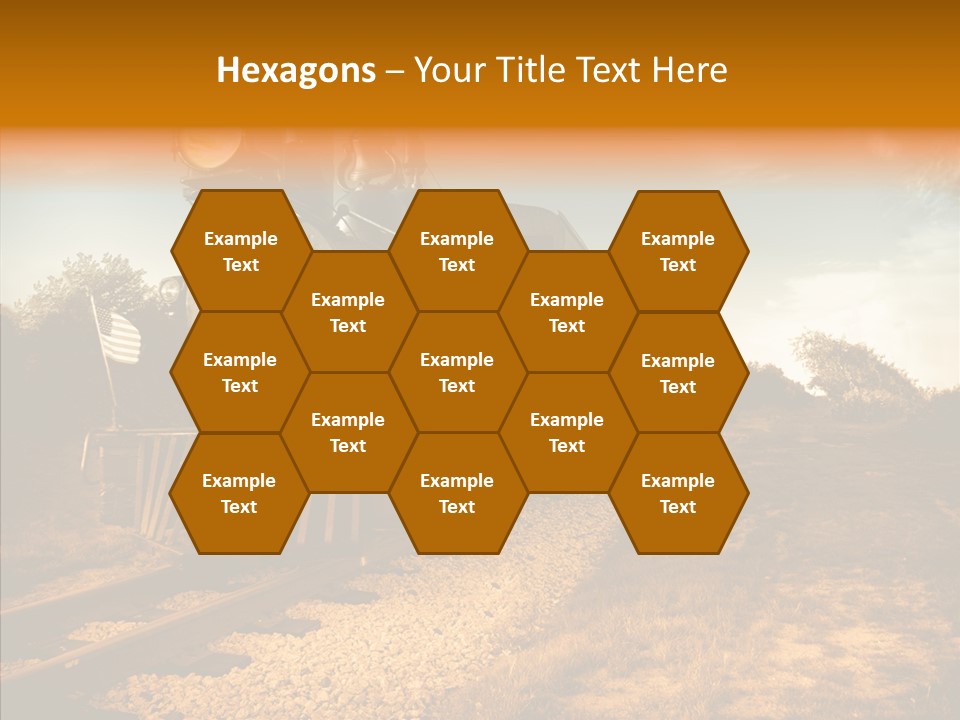 Motion Glory Landscape PowerPoint Template