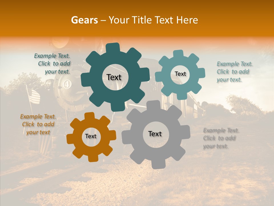 Motion Glory Landscape PowerPoint Template