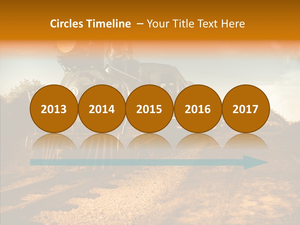 Motion Glory Landscape PowerPoint Template