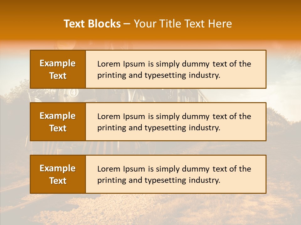 Motion Glory Landscape PowerPoint Template