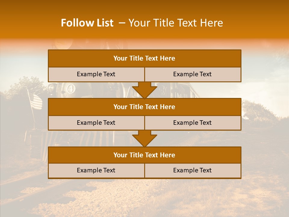 Motion Glory Landscape PowerPoint Template