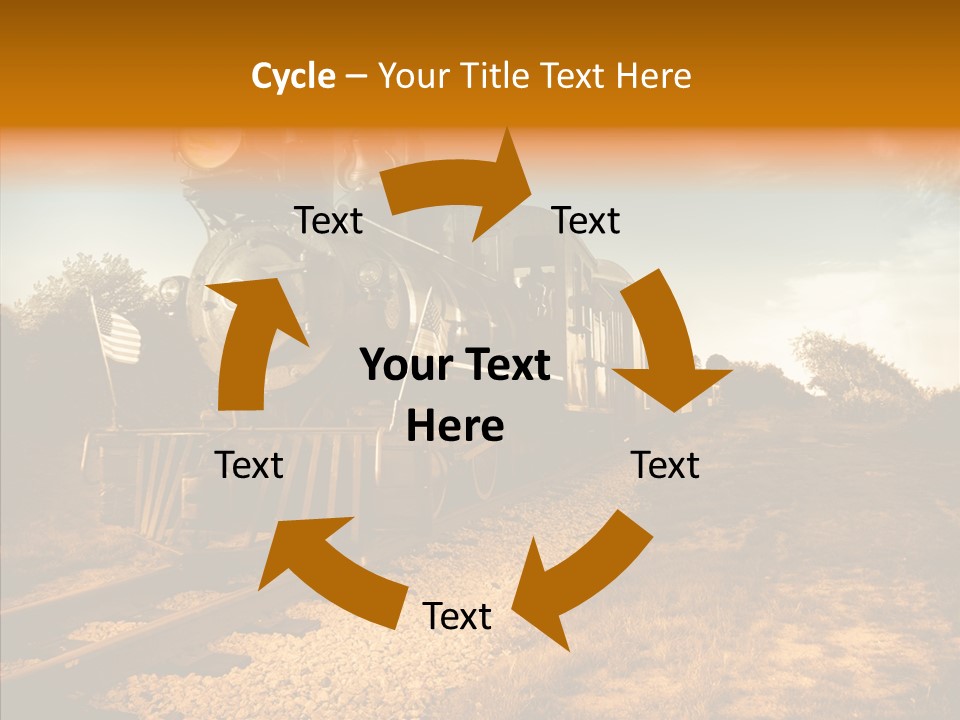 Motion Glory Landscape PowerPoint Template