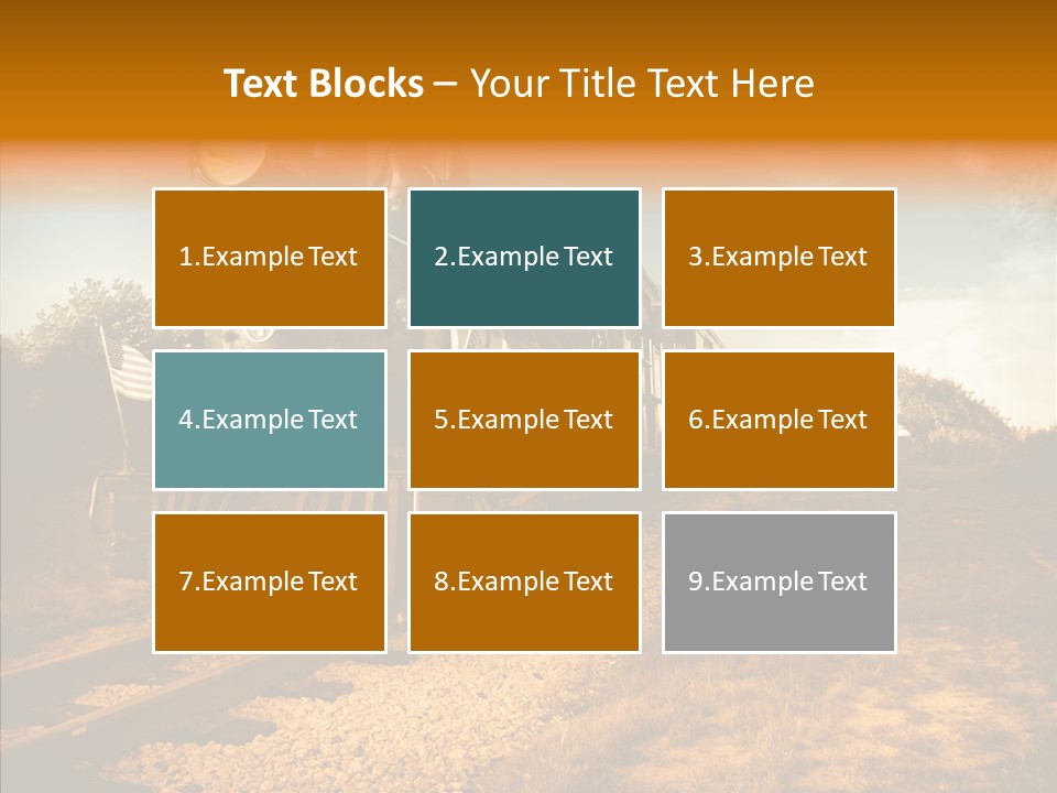 Motion Glory Landscape PowerPoint Template