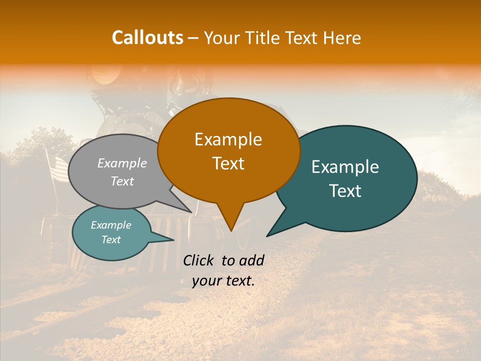 Motion Glory Landscape PowerPoint Template