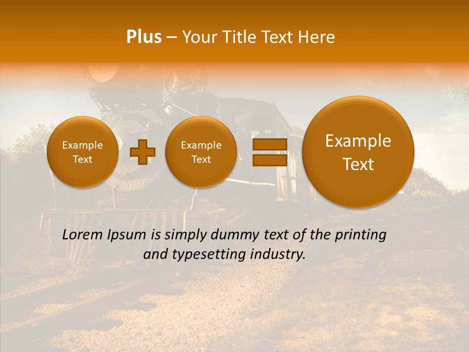 Motion Glory Landscape PowerPoint Template