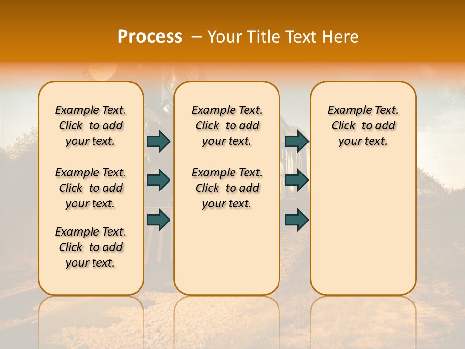 Motion Glory Landscape PowerPoint Template