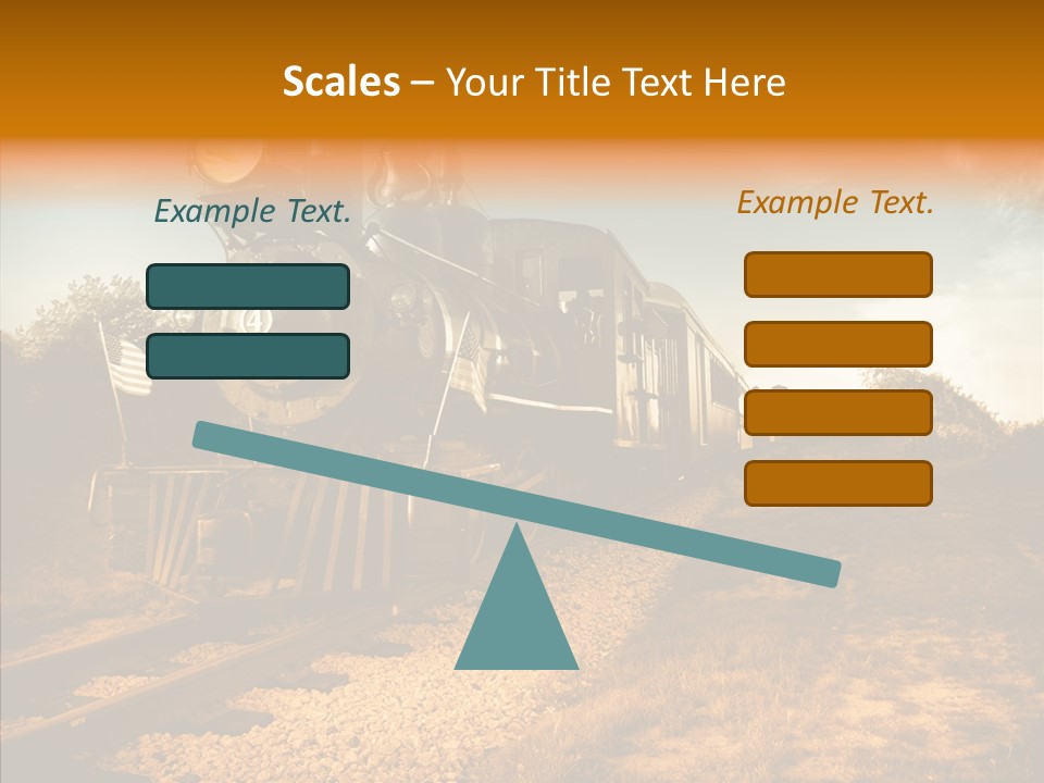 Motion Glory Landscape PowerPoint Template