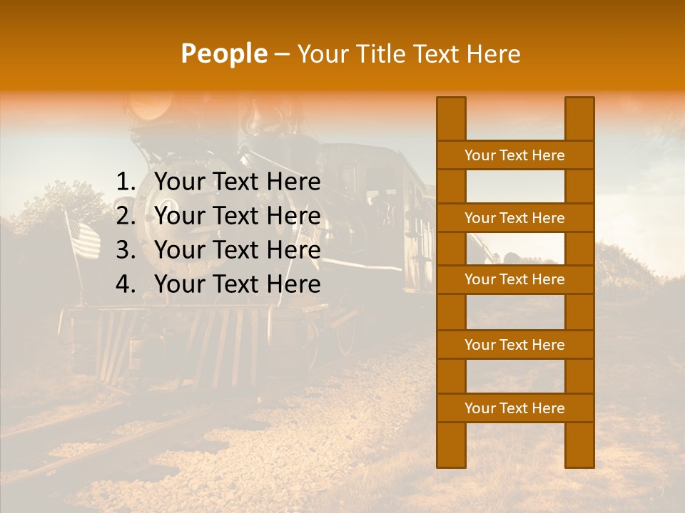 Motion Glory Landscape PowerPoint Template