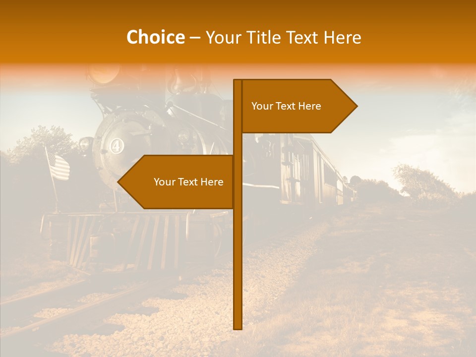 Motion Glory Landscape PowerPoint Template