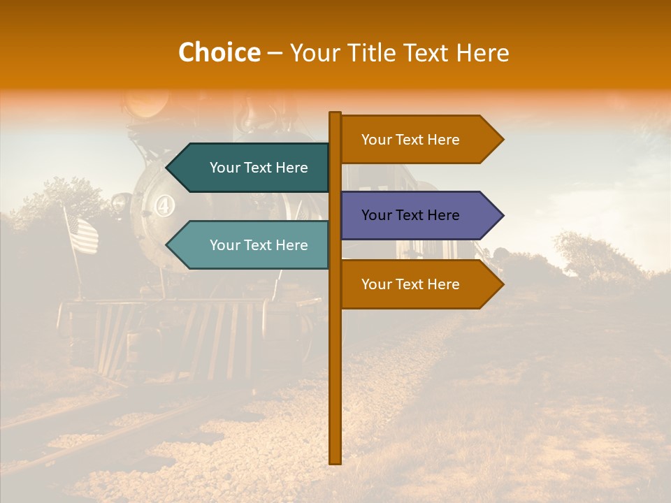 Motion Glory Landscape PowerPoint Template