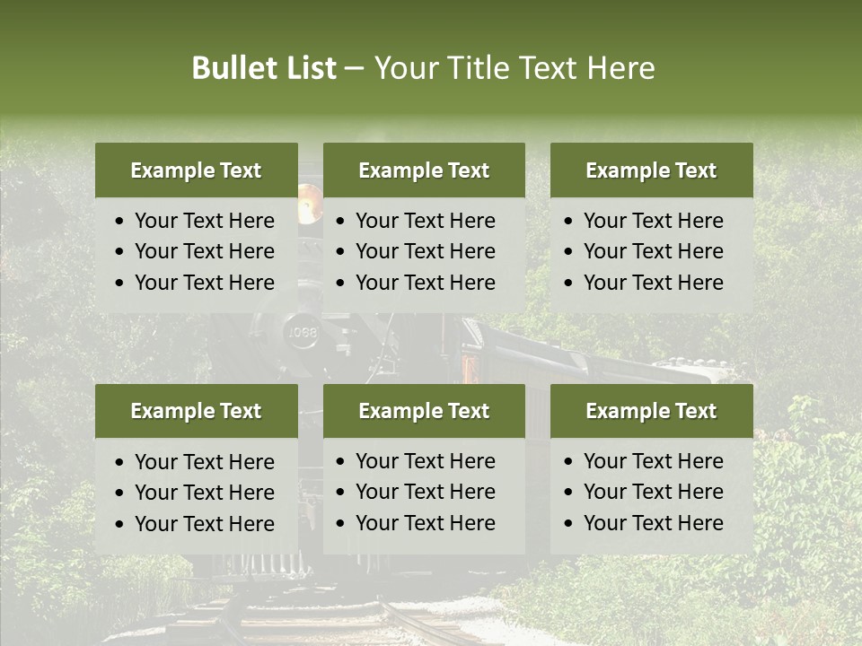 Vintage Passengers Whistle PowerPoint Template