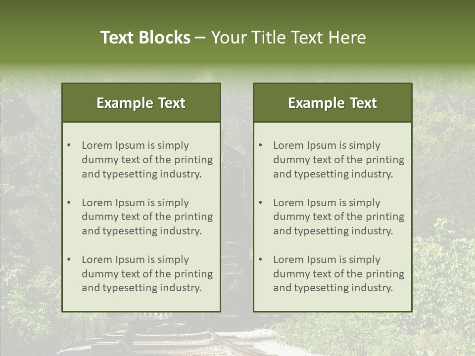 Vintage Passengers Whistle PowerPoint Template