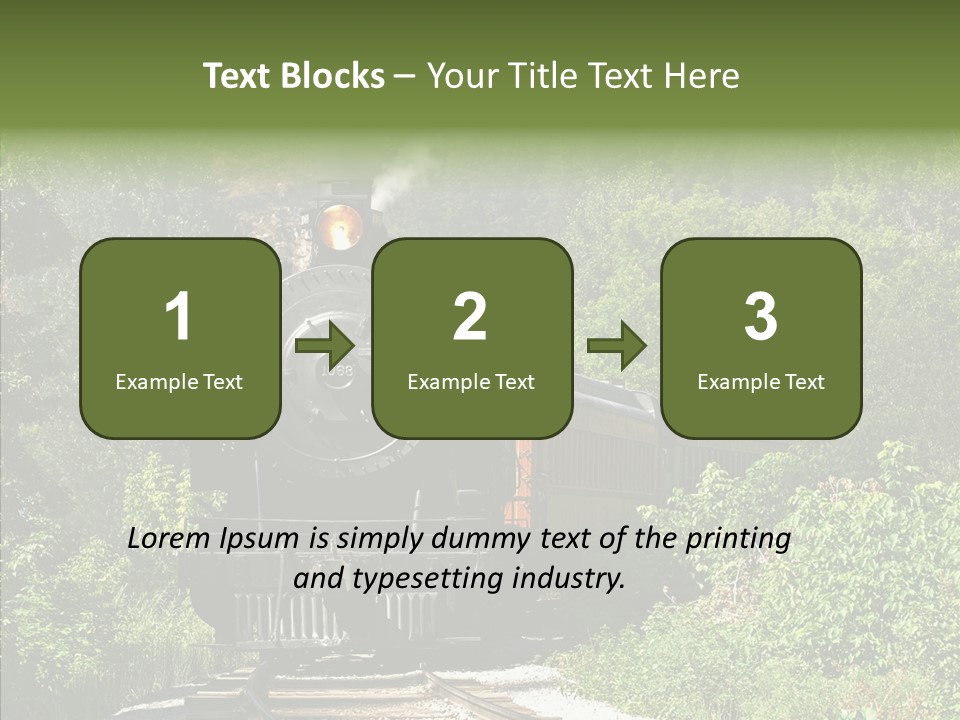 Vintage Passengers Whistle PowerPoint Template