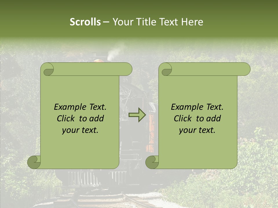Vintage Passengers Whistle PowerPoint Template