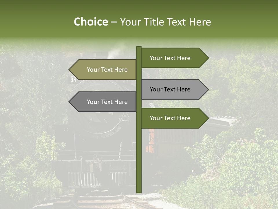 Vintage Passengers Whistle PowerPoint Template