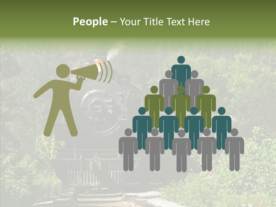 Vintage Passengers Whistle PowerPoint Template