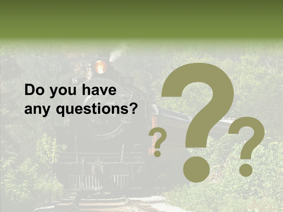 Vintage Passengers Whistle PowerPoint Template