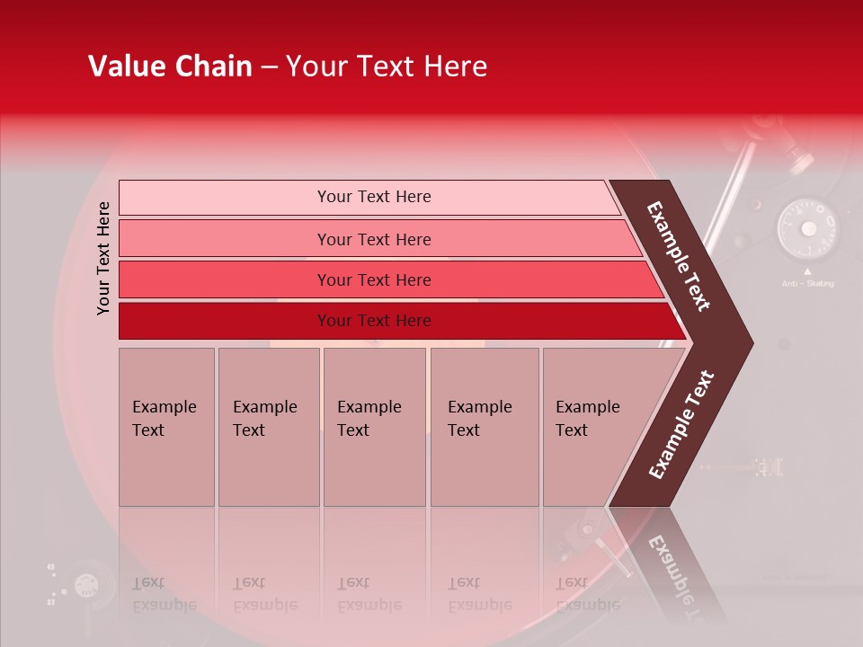 Nightclub Scratch Vinyl PowerPoint Template