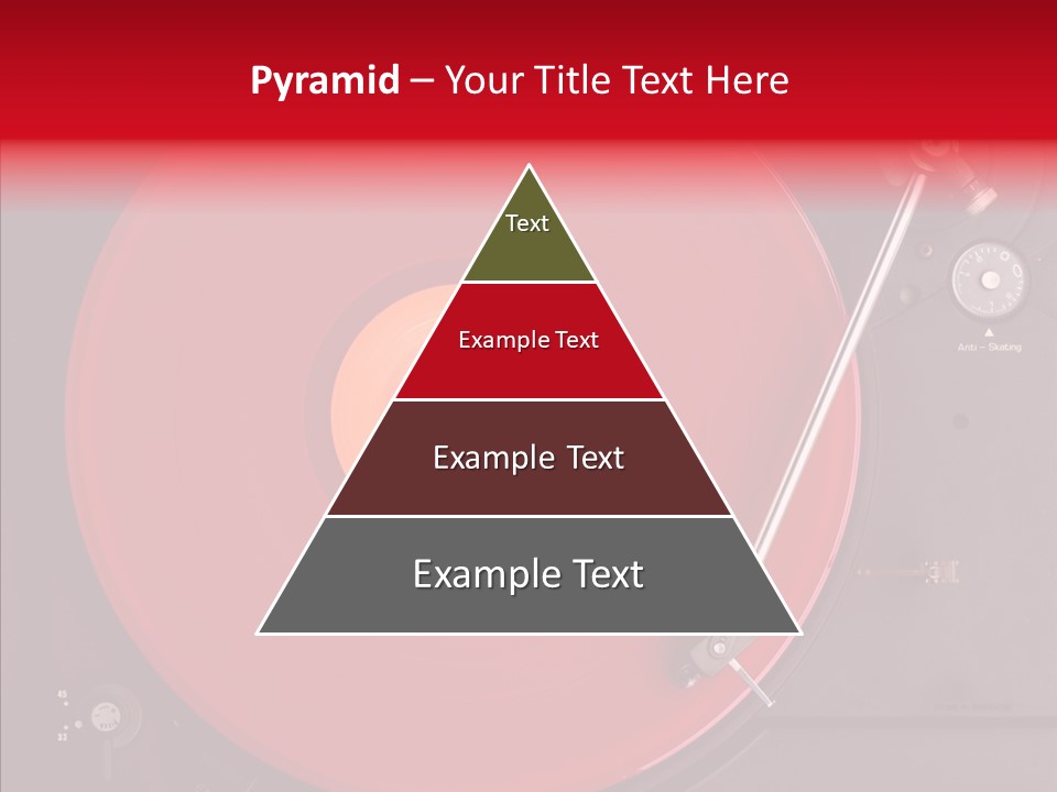 Nightclub Scratch Vinyl PowerPoint Template