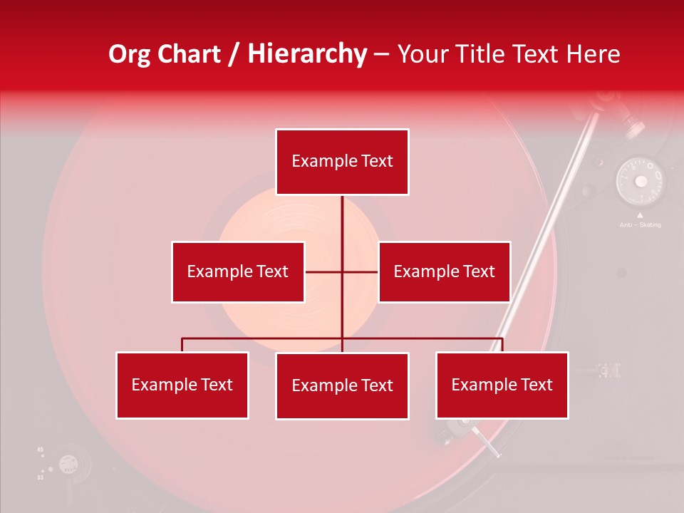 Nightclub Scratch Vinyl PowerPoint Template