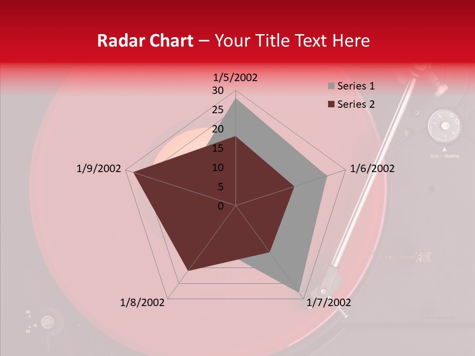 Nightclub Scratch Vinyl PowerPoint Template