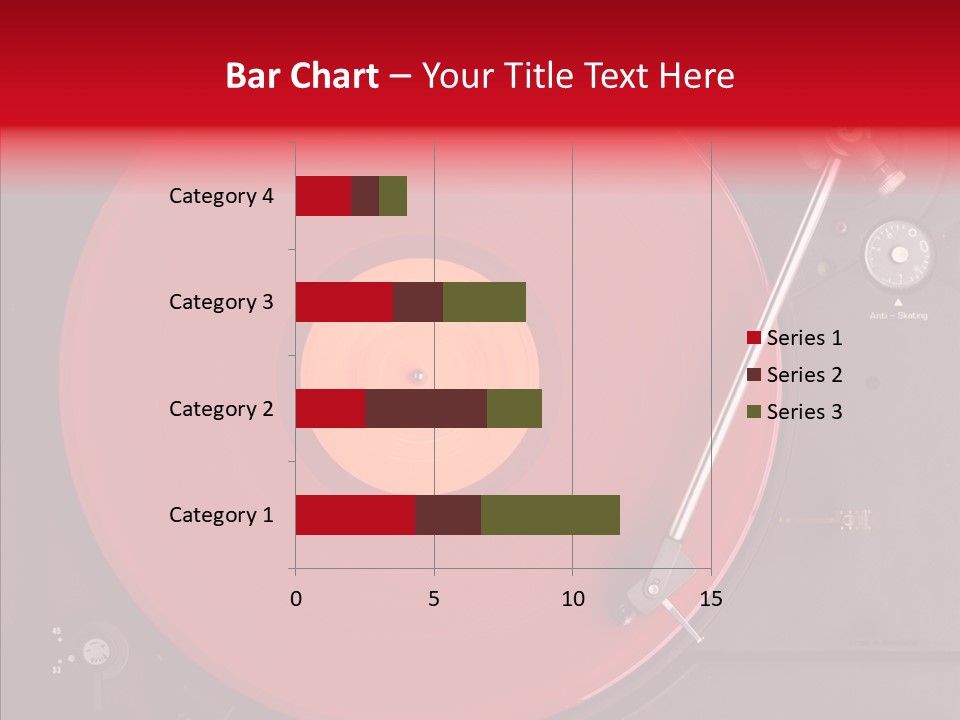 Nightclub Scratch Vinyl PowerPoint Template