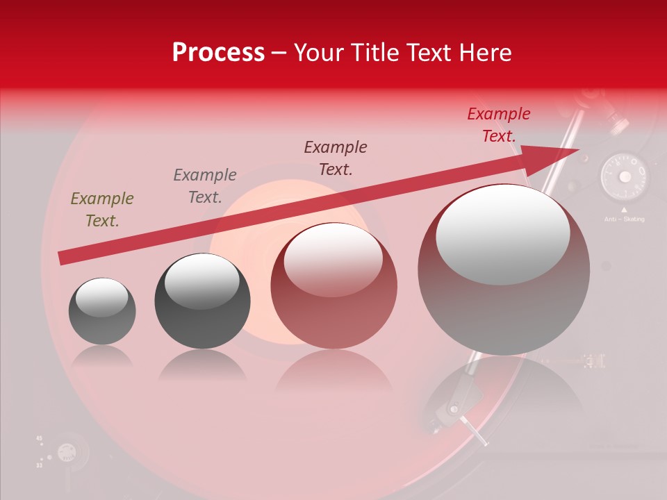 Nightclub Scratch Vinyl PowerPoint Template