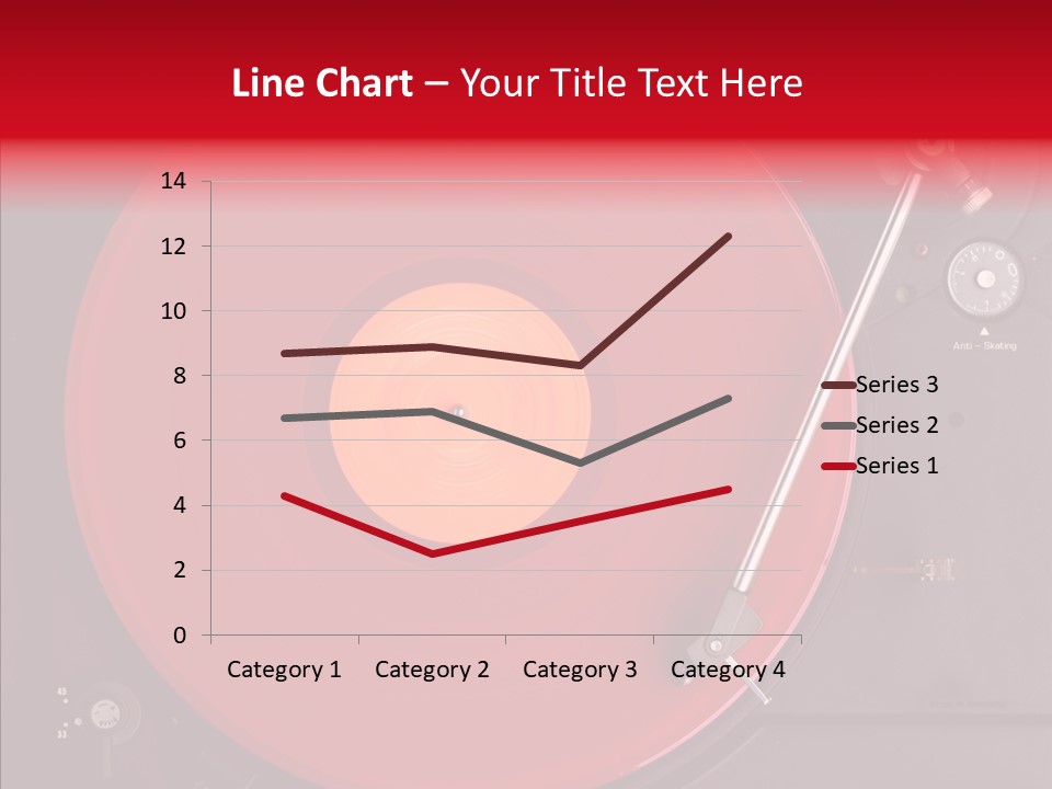 Nightclub Scratch Vinyl PowerPoint Template