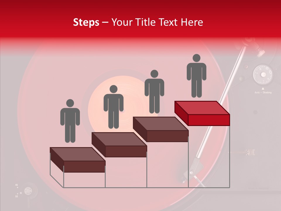 Nightclub Scratch Vinyl PowerPoint Template