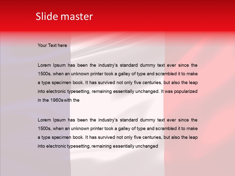 Symbol Flag Country PowerPoint Template