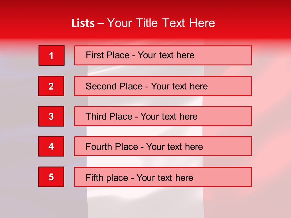 Symbol Flag Country PowerPoint Template