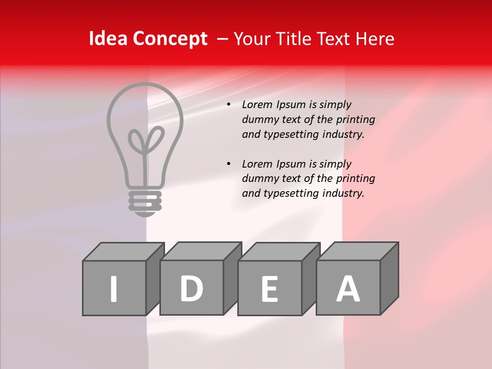 Symbol Flag Country PowerPoint Template