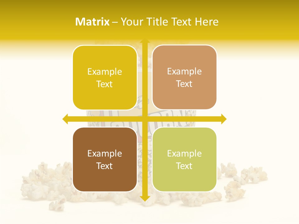 Healthy Yellow Flavor PowerPoint Template