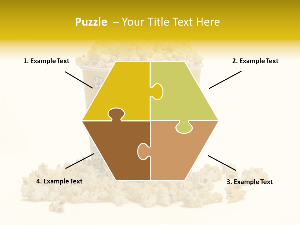 Healthy Yellow Flavor PowerPoint Template