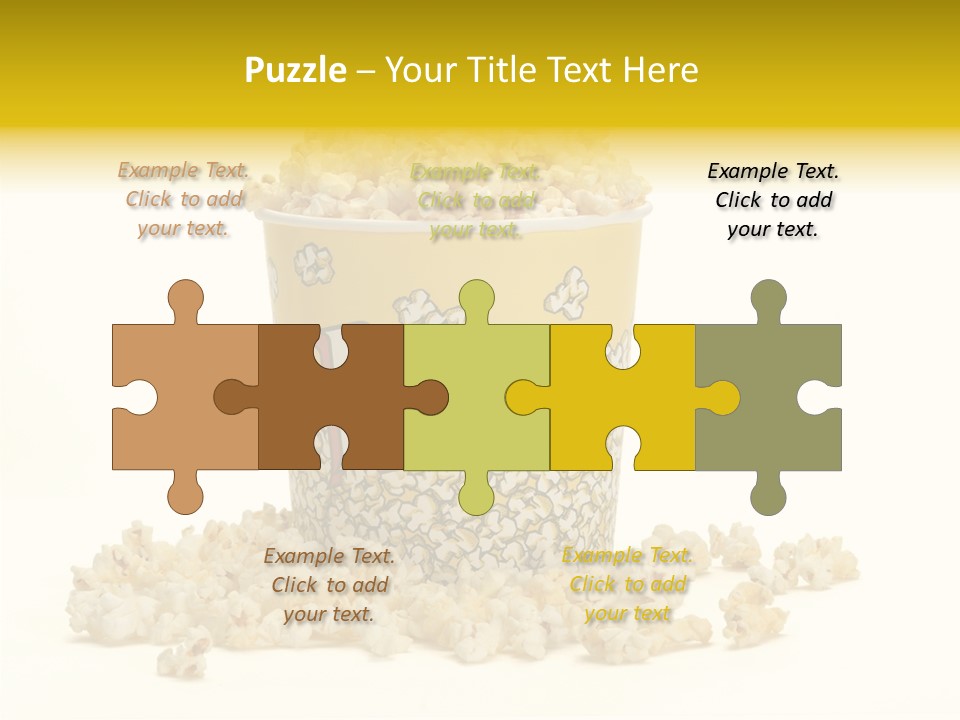 Healthy Yellow Flavor PowerPoint Template