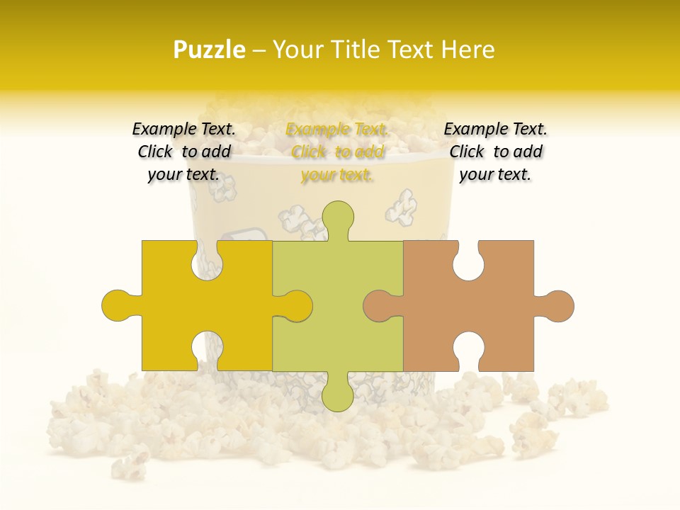 Healthy Yellow Flavor PowerPoint Template