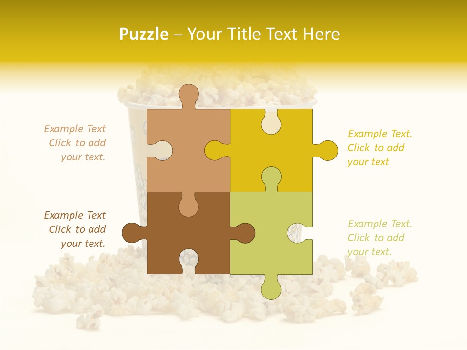 Healthy Yellow Flavor PowerPoint Template