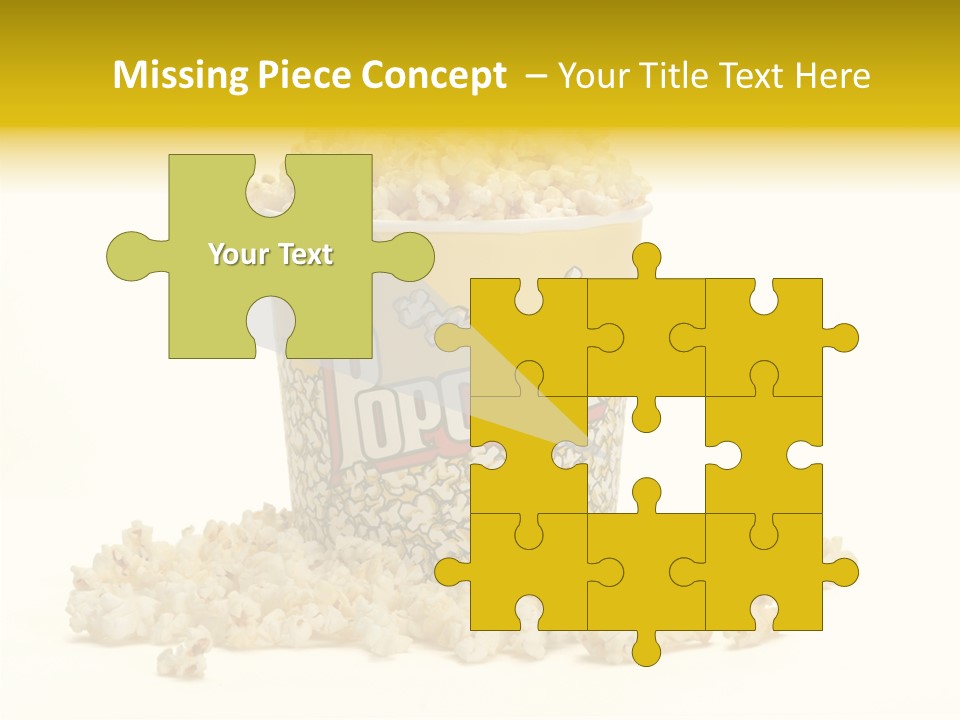 Healthy Yellow Flavor PowerPoint Template