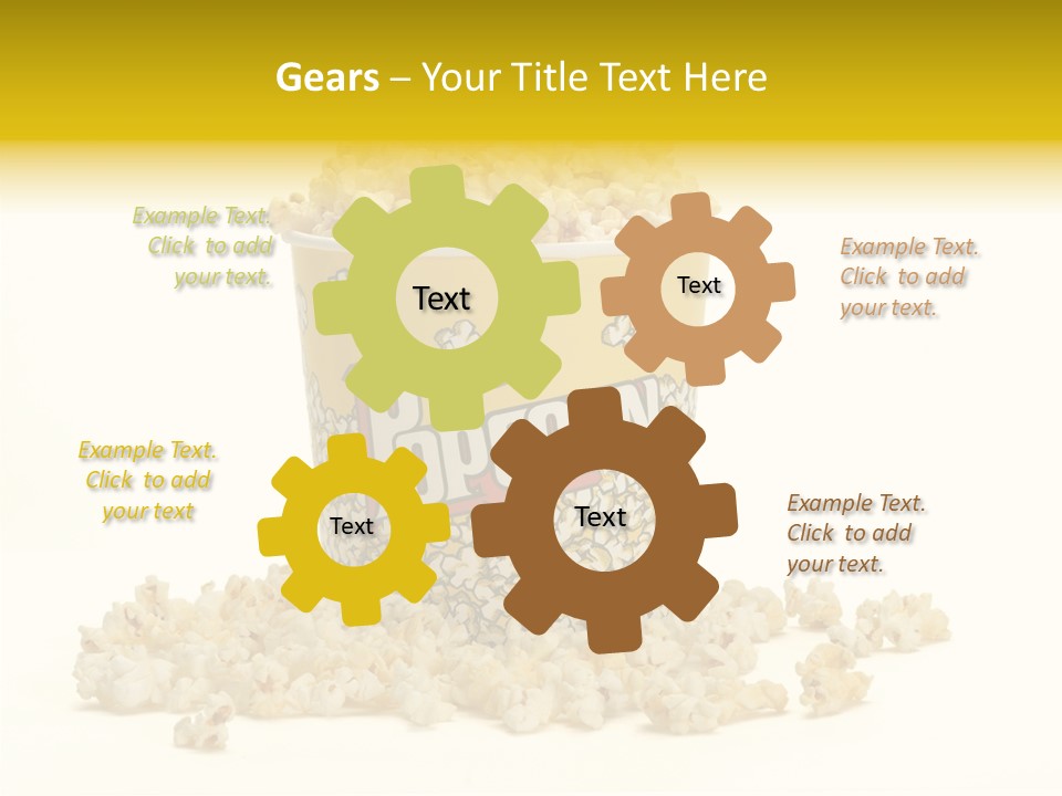 Healthy Yellow Flavor PowerPoint Template