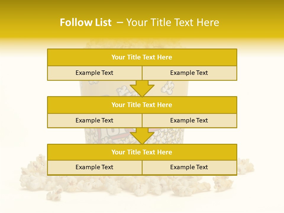 Healthy Yellow Flavor PowerPoint Template