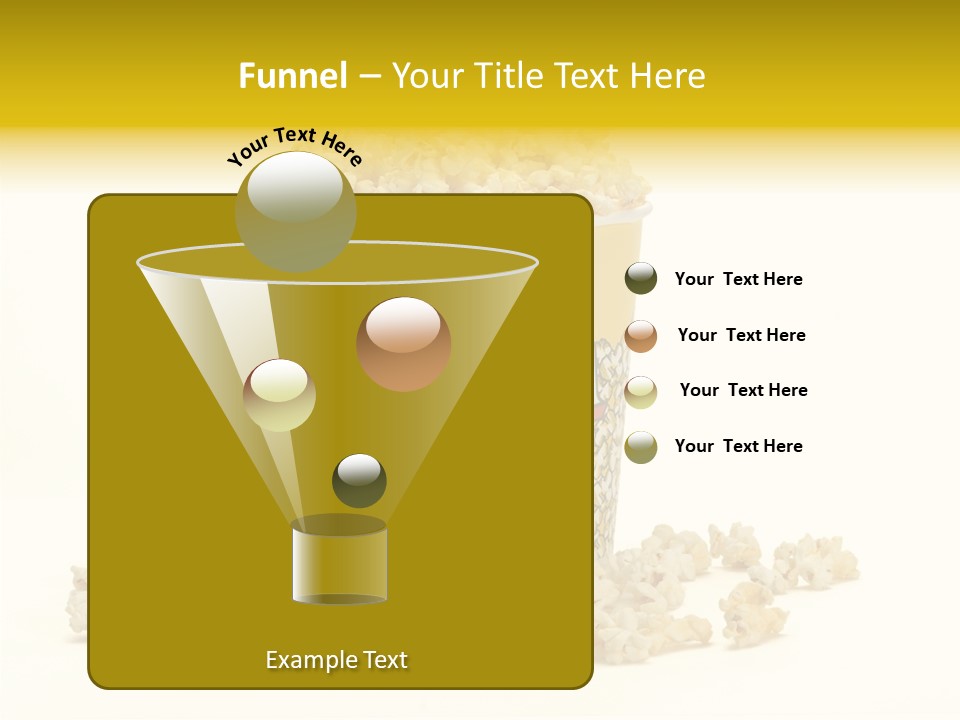 Healthy Yellow Flavor PowerPoint Template